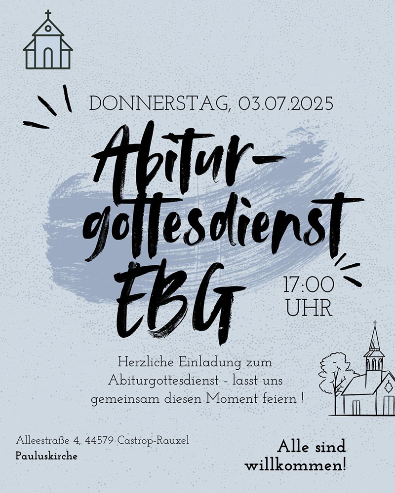 EBG Abiturgottesdienst